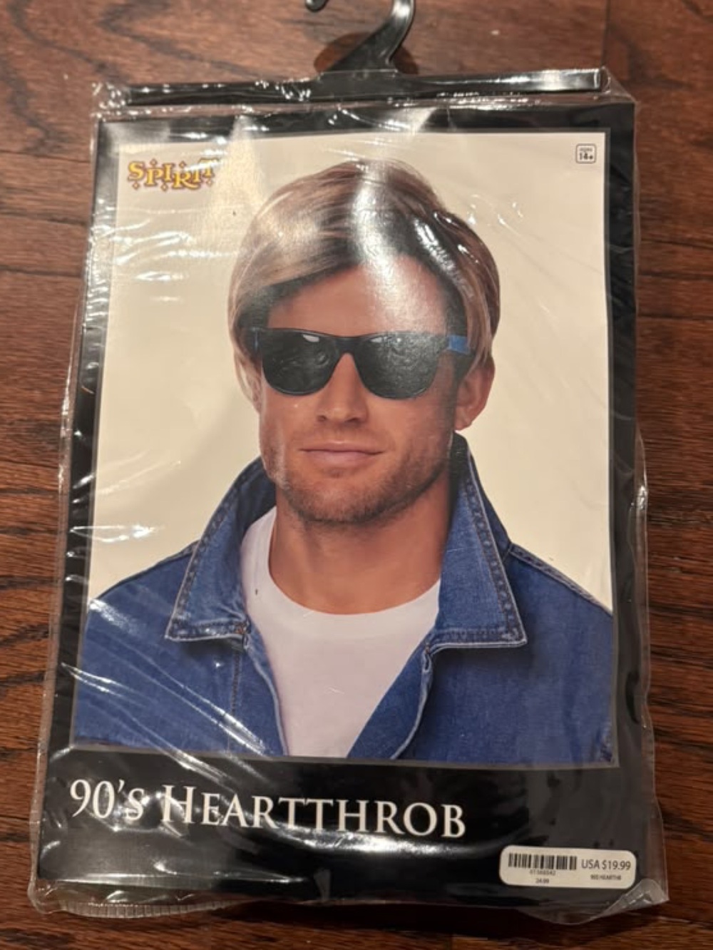 90's Heartthrob Wig Halloween